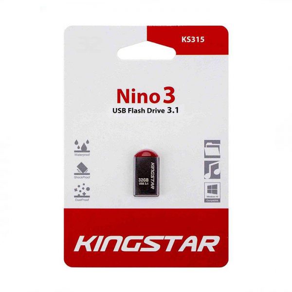 فلش مموری کینگ استار KS315 Nino3 با ظرفیت 32 گیگابایت