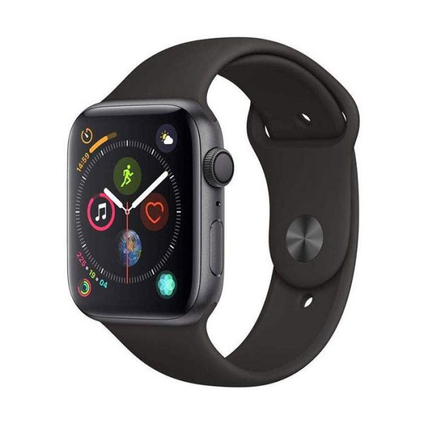 ساعت هوشمند اپل واچ سری 5 مدل 44m Space Gray Aluminum Case Black Sport Band