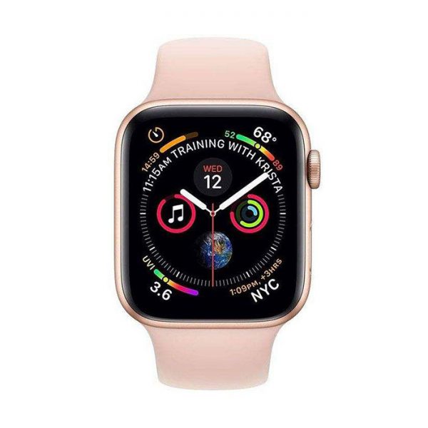 ساعت هوشمند اپل واچ 5 44mm Gold Aluminum Case With Pink Sport Band