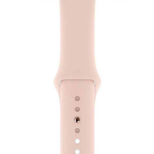 ساعت اپل واچ 5 44mm Gold Aluminum Case With Pink Sport Band