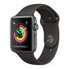 ساعت هوشمند اپل واچ سری 3 مدل 38mm Space Gray Aluminum Case with Black Sport Band