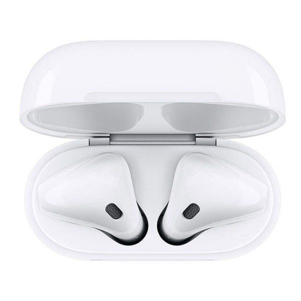 هدفون اپل مدل AirPods همراه با محفظه شارژ وایرلس