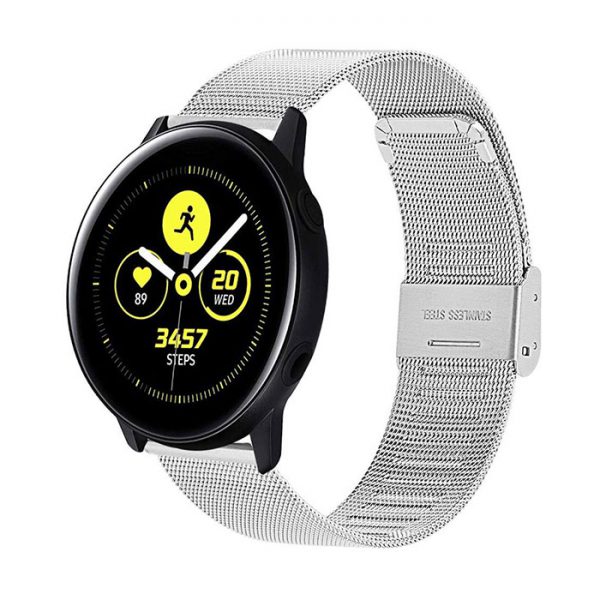 بند فلزی مناسب برای ساعت هوشمند سامسونگ Galaxy Watch Active 2