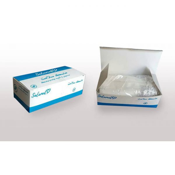 ماسک تنفسی سلامت 50 عددی