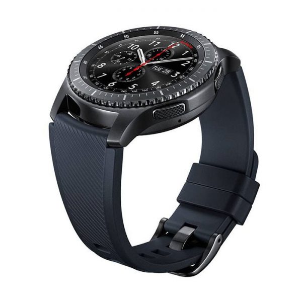 بند سیلیکونی سامسونگ Gear S3 مدل Active Silicon Band سورمه ای