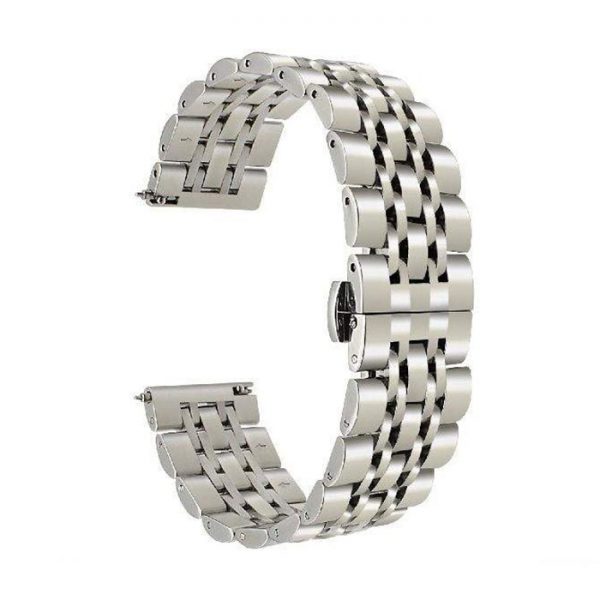 بند فلزی مخصوص ساعت هوشمند سامسونگ Galaxy Watch 46mm نقره ای