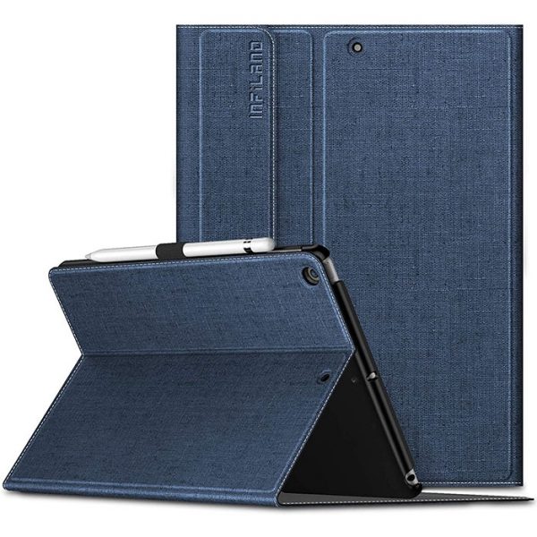 کیف اینفیلند مدل D4 تبلت اپل iPad 10.2 2019 / 2020 سورمه ای
