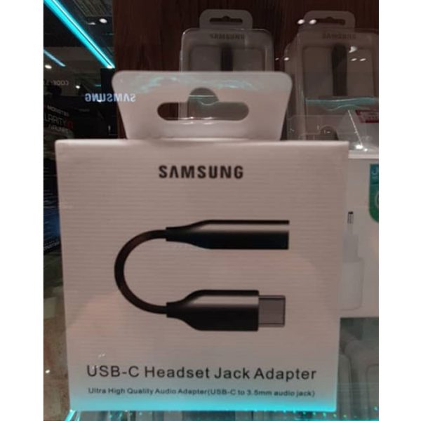 مبدل USB-C به جک 3.5 میلیمتر رنگ مشکی