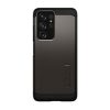 قاب اسپیگن گوشی سامسونگ Galaxy S21 Ultra مدل Tough Armor خاکستری