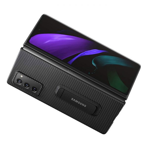 کاور گوشی سامسونگ Galaxy Z Fold 2 مدل Aramid Standing Case