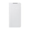 کیف کلاسوری گوشی سامسونگ Galaxy S21 LED Wallet Cover سفید