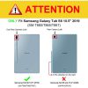کیف کلاسوری تبلت سامسونگ Galaxy Tab S6 10.5 2019 / T860 / T865 رنگ مشکی قهوه ای حالت استند مخصوص تتب اس 6