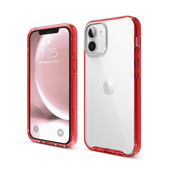 کاور الاگو مدل AL12 مناسب برای گوشی اپل iphone 12 Mini قرمز