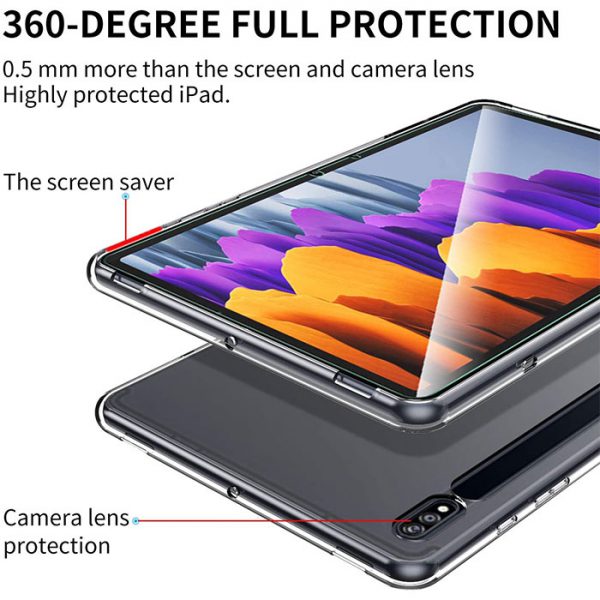کاور و گلس نمایشگر تبلت سامسونگ Galaxy Tab S7