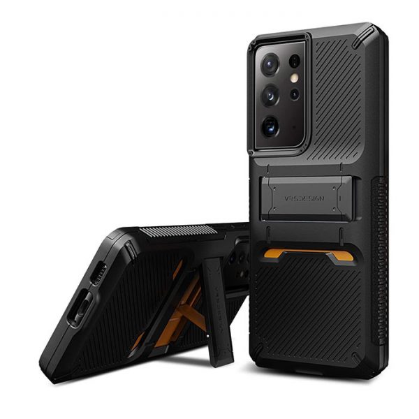 قاب VRS Design گوشی سامسونگ Galaxy S21 Ultra مدل Damda QuickStand Pro
