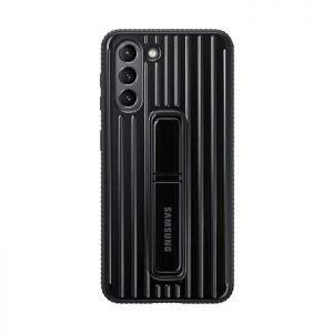 کاور گوشی سامسونگ Galaxy S21 مدل Rugged Protective Standing مشکی