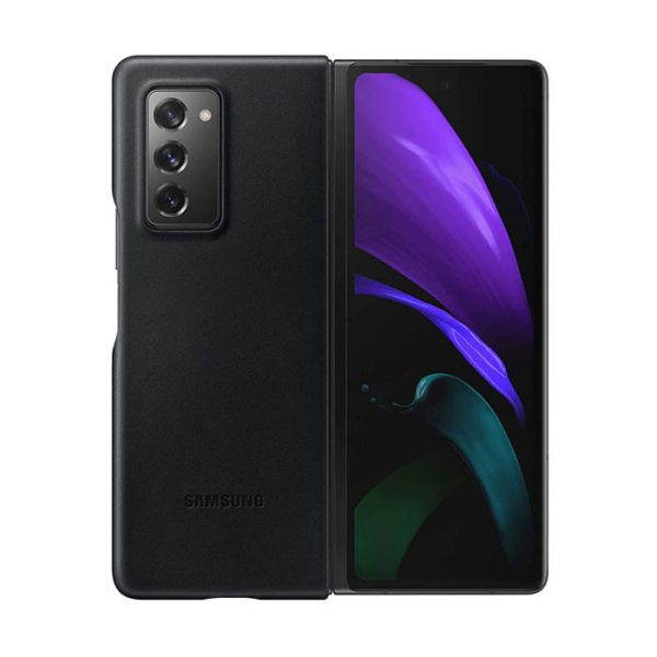 قاب چرمی گوشی سامسونگ Galaxy Z Fold 2 مدل Leather Case ( اصلی ) - Image 3