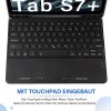 کیف کیبورددار تبلت Tab S7 Plus ساخت شرکت jellycomb