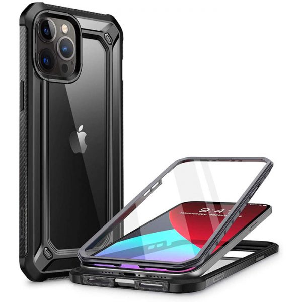 کاور و محافظ نمایشگر شیشه ای گوشی اپل iphone 12 Pro Max ساخت شرکت SupCase