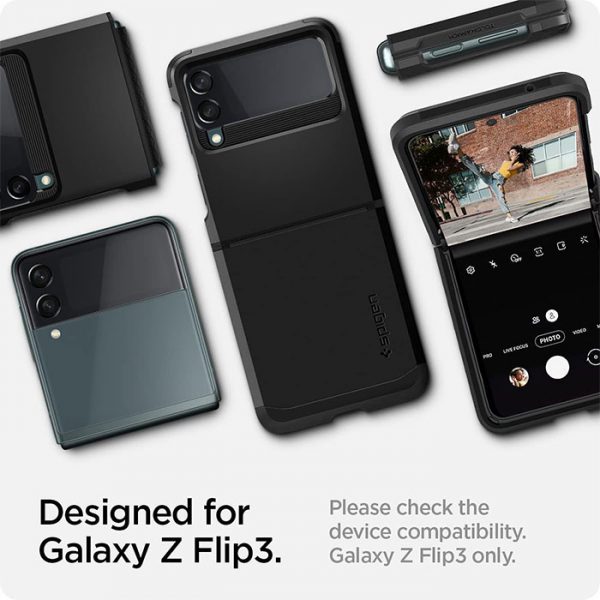 قاب اسپیگن گوشی سامسونگ Galaxy Z Flip 3 ( دوطرفه )