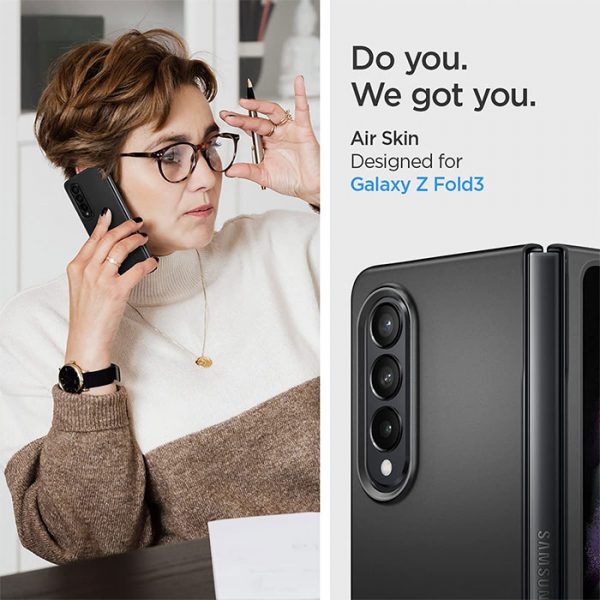 کاور اسپیگن گوشی سامسونگ Galaxy Z Fold3 مدل Air Skin ( دوطرفه ) - Image 7