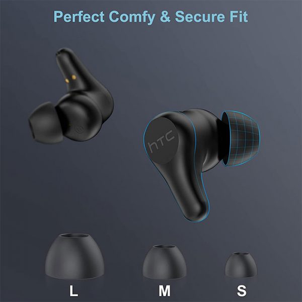 هدفون اچ تی سی HTC Earbuds Plus دارای Active noise cancelling