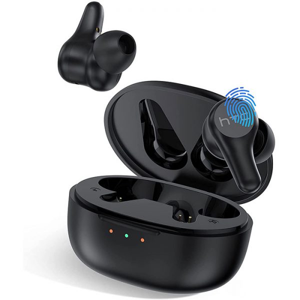 هدفون بیسیم اچ تی سی مدل HTC Earbuds Plus دارای Active noise cancelling