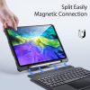 کیف کیبورد دار تبلت اپل iPad Pro 11 2021 / 2020 / 2018 ساخت شرکت دوکس دوسیس مشکی