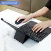 کیف کیبورددار تبلت اپل iPad Air 4 10.9 ساخت شرکت دوکس دوسیس مشکی