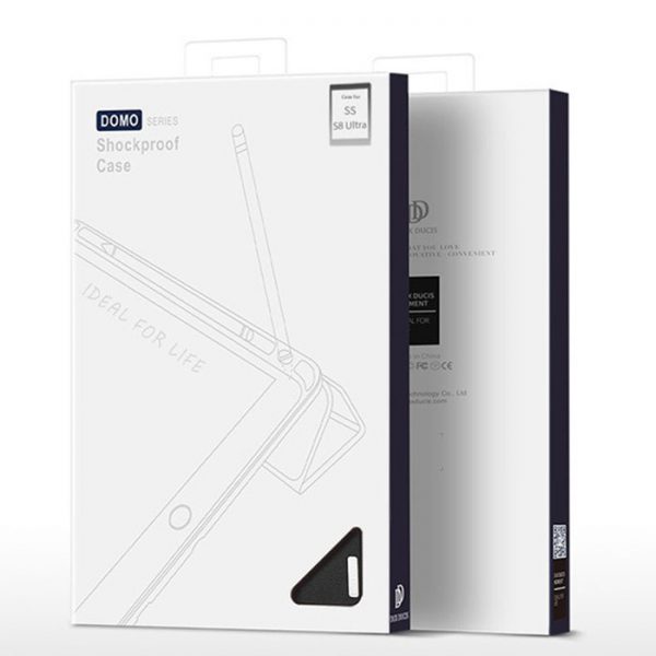 جعبه کیف تبلت سامسونگ Galaxy Tab S8 Ultra مدل X900 / X906 ساخت شرکت دوکس دوسیس به همراه جای قلم