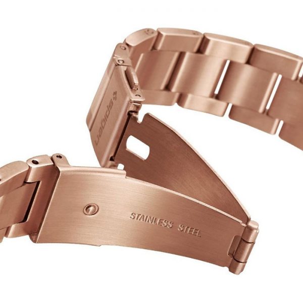 بند اسپیگن Modern Fit ساعت سامسونگ Galaxy watch 4 44 / 40 / watch 4 Classic 46mm / 42mm روزگلد