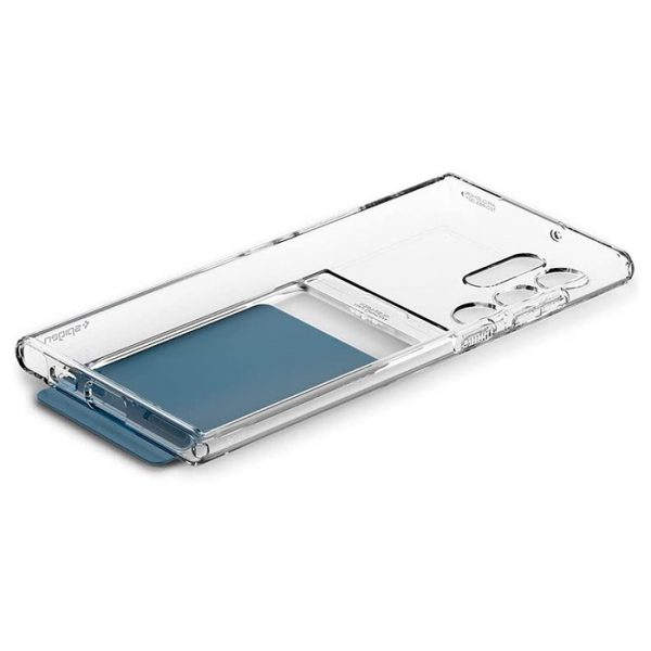 کاور اسپیگن موبایل سامسونگ گلکسی اس 22 Ultra Crystal Slot بی رنگ