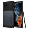 قاب اسپیگن گوشی سامسونگ Galaxy S22 Ultra Slim Armor Metal Slate سورمه ای قاب اسپیگن گوشی سامسونگ Galaxy S22 Ultra Slim Armor Metal Slate سورمه ای