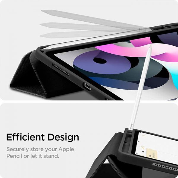 کیف کلاسوری اسپیگن مدل Urban Fit تبلت اپل iPad Air 5 10.9 مشکی