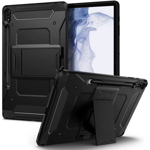 کاور اسپیگن تبلت سامسونگ Galaxy Tab S7 Plus T970/T975/T976 Tough Armor Pro