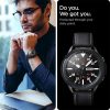 بند چرمی اسپیگن Liquid Air ساعت سامسونگ گلکسی Watch Active / Active 2 40mm / Active 2 44mm مشکی