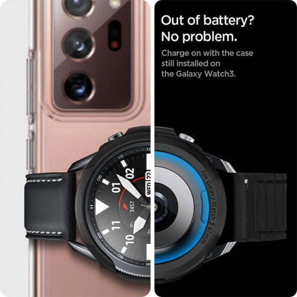 قاب اسپیگن مدل Liquid Air ساعت هوشمند سامسونگ Galaxy Watch 3 41mm