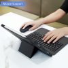 کیف کیبورددار تبلت اپل iPad Air5 10.9 ساخت شرکت دوکس دوسیس مشکی