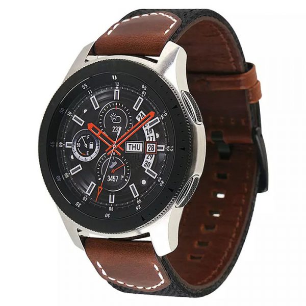 بند مدل FabricLeather-2 ساعت سامسونگ گلکسی watch 4 44 / 40 / watch 4 Classic 46mm / 42mm