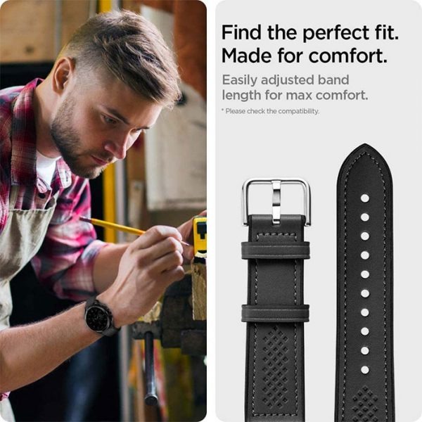 بند اسپیگن Retro Fit ساعت سامسونگ Galaxy Watch5 44/40mm / Watch5 Pro 45mm مشکی