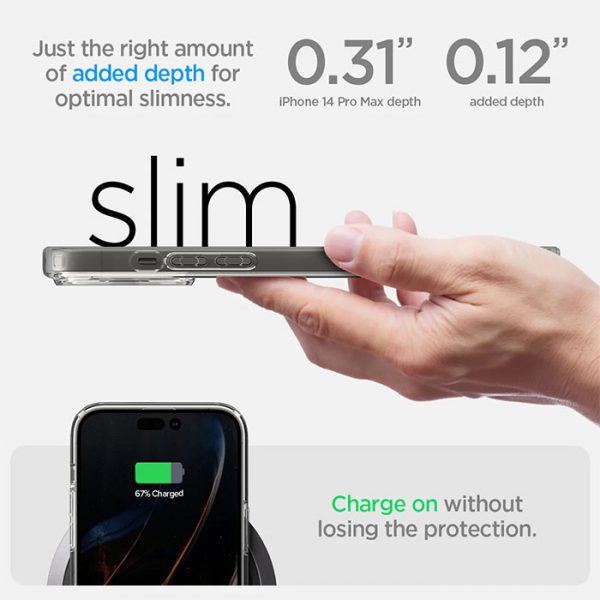 کاور اسپیگن گوشی اپل iphone 14 pro max مدل Ultra Hybrid S
