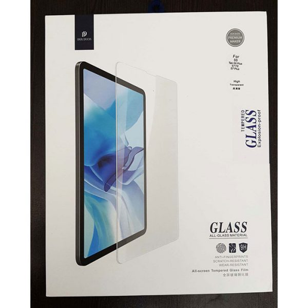 جعبه محافظ صفحه نمایشگر دوکس دوکیس Tempered تبلت سامسونگ Galaxy Tab S7 Plus