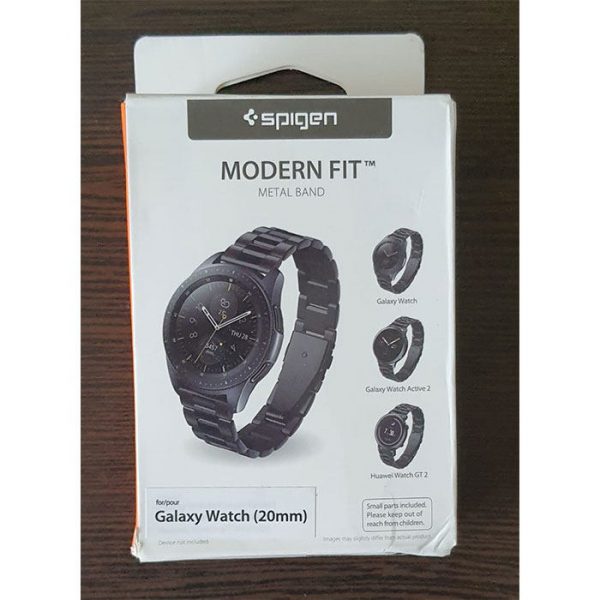جعبه بند اسپیگن Modern Fit ساعت سامسونگ Watch 5 44/40mm / Watch 5 Pro 45mm مشکی
