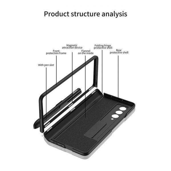 قاب مدل Lux-Fold5 گوشی سامسونگ مدل Galaxy Z Fold4