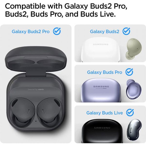 قاب اسپیگن Rugged Armor هدفون سامسونگ Galaxy Buds 2