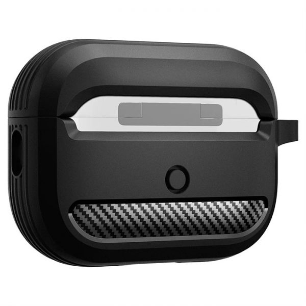 کاور اسپیگن Rugged Armor کیس اپل Airpod pro2 مشکی