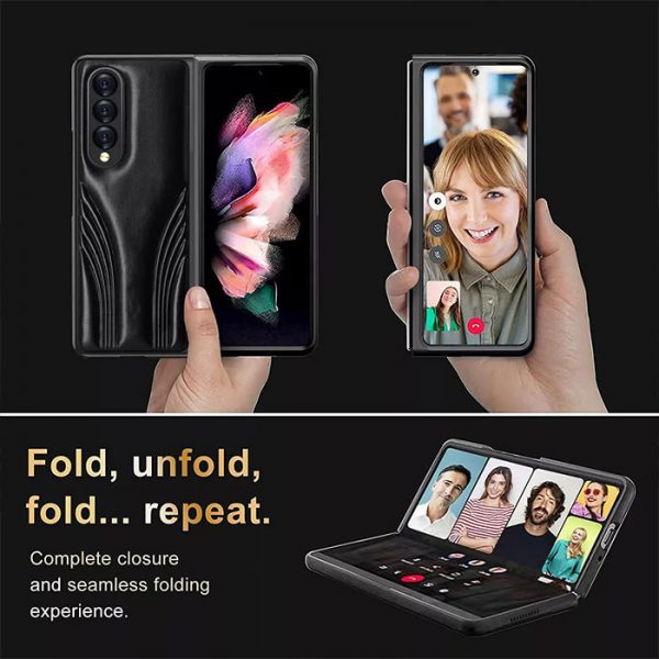 کاور Lux-FoldL4 گوشی سامسونگ Galaxy Z Fold4 ( دوطرفه )