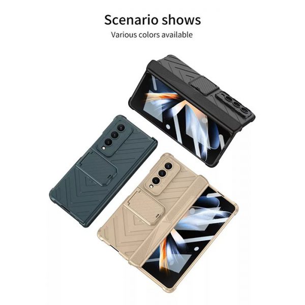قاب مدل Lux-Folda4 گوشی سامسونگ Galaxy Z Fold 4 ( دوطرفه )