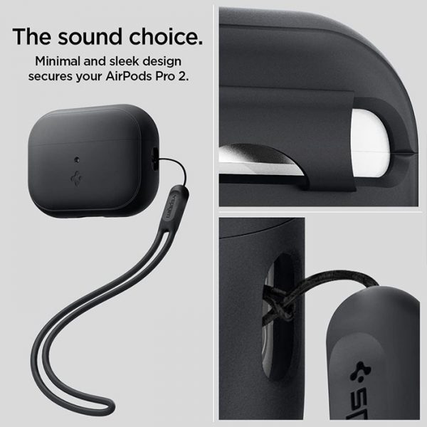 کاور اسپیگن Silicone Fit کیس اپل airpods2