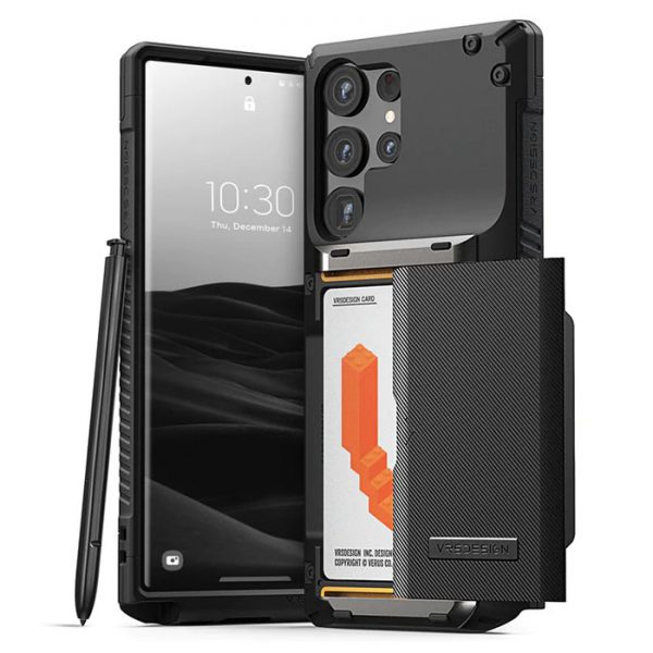 کاور وی آر اس دیزاین Damda Glide Pro گوشی سامسونگ Galaxy S23 Ultra مشکی